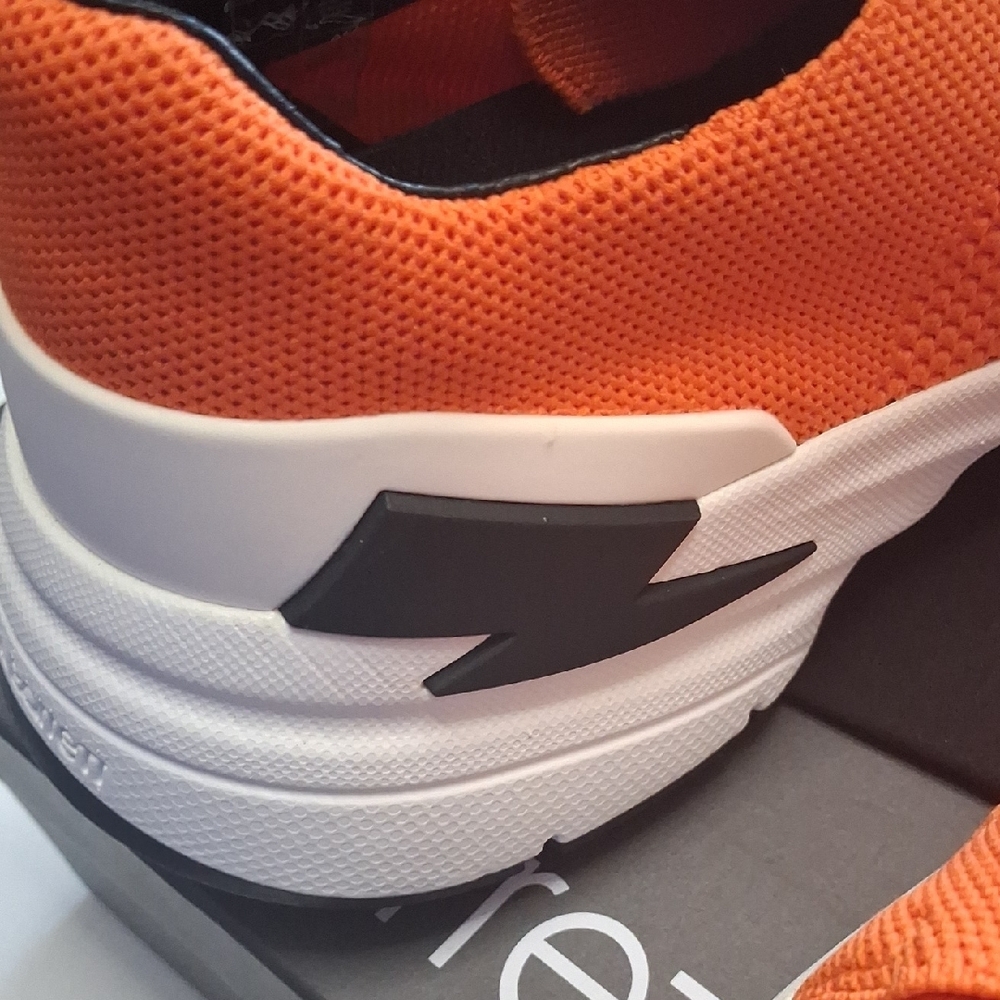 Neil Barrett Bright Orange Sneakers - Picture 5 of 10
